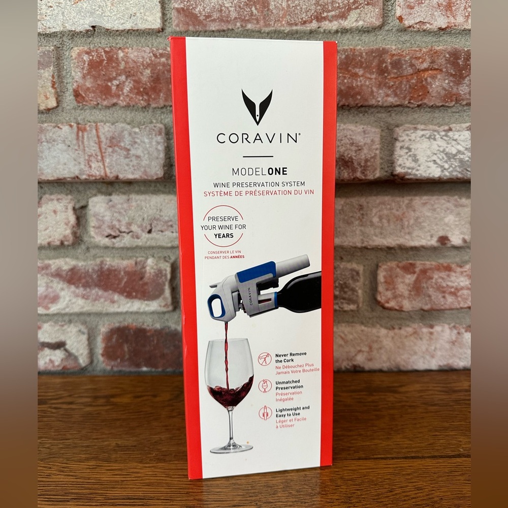 Coravin Model One Wine Preservation System - Blue and White